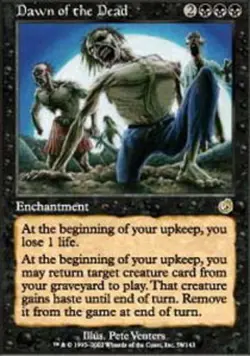 1 x Dawn of the Dead - Torment - Moderate Play - MTG - Image 1