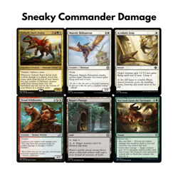 POWERFUL Gishath, Sun's Avatar MTG Commander EDH Deck - Dinosaur Stampede! - Image 5