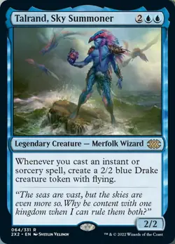 MTG Talrand, Sky Summoner [Double Masters 2022] Near Mint Magic - Image 1