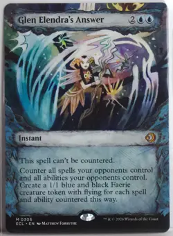 Glen Elendra's Answer [New, Near Mint] Showcase Art {Lorwyn Eclipsed} - Image 1