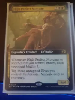 High Perfect Morcant (Extended Art) [Lorwyn Eclipsed] Foil Near Mint - Image 1