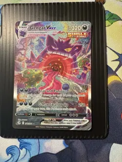 Pokemon TCG Gengar VMAX #271/264 Alt Art Fusion Strike Near Mint Condition - Image 1