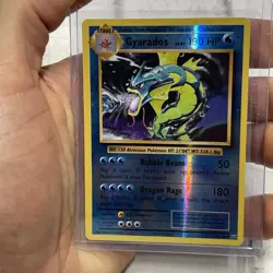 2016 Pokemon GYARADOS #34/108 Evolutions Reverse Holo Water English LP/NM Rare - Image 1