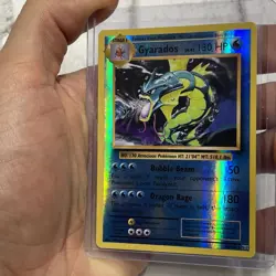 2016 Pokemon GYARADOS #34/108 Evolutions Reverse Holo Water English LP/NM Rare - Image 2