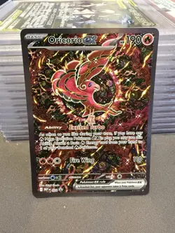 Pokemon TCG Oricorio ex MEP 024 Mega Evolution Black Star Promo NM Card - Image 1
