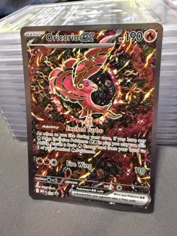Pokemon TCG Oricorio ex MEP 024 Mega Evolution Black Star Promo NM Card - Image 2