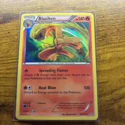Blaziken 28/160 XY - Primal Clash Holo Rare Reverse Holo Pokemon TCG NM - Image 1