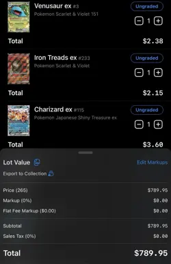 Pokemon Binder Collection - Art Rares, Shinys - Priced at 70% Value - Image 2