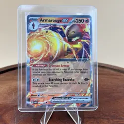 Pokemon TCG: Armarouge ex 027/182 - Holo Double Rare - Paradox Rift - NM - Image 1