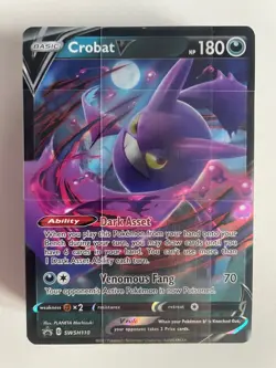 Pokemon TCG: 2021 Trainer Toolkit Crobat V pre-built deck (SWSH110) - Image 1