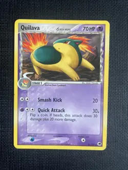 Pokemon TCG Quilava (Delta Species) EX Dragon Frontiers 36/101 Regular Uncommon - Image 1