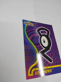 VERY RARE 2001 Topps POKEMON JOHTO #201 UNOWN - Image 4