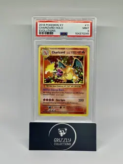 2016 Pokemon Charizard Evolutions XY Holo #11 11/108 PSA 9 - Image 1