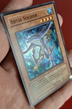 Yu-Gi-Oh! Abyss Soldier (CMC-EN001), SUPER RARE, NM - Image 2