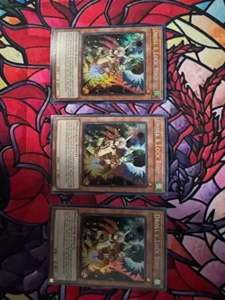 3x Droll & Lock Bird RA02-EN006 Secret Rare NM-M 1st Edition - Image 1