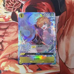 Lilith OP13-113 R Alt Art Carrying In His Will ENGLISH One Piece CCG - Image 1