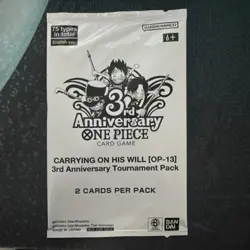 One Piece - Carrying on His Will 3rd Anniversary Tournament Pack *SEALED* - Image 1