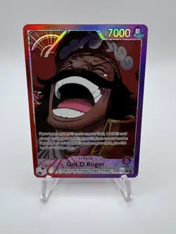 Gol.D.Roger (003) (Alternate Art) One Piece L Carrying On His Will OP13-003 NM - Image 1
