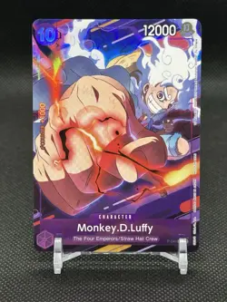 2024 One Piece CCG Monkey.D.Luffy P-041 Emotion - Image 1