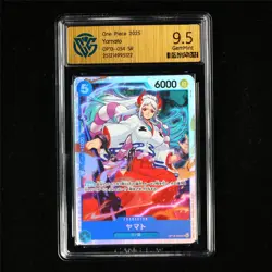 CCG 9.5 GemMint 2025 One Piece JPN Yamato OP13-054 SR - Image 2