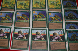 MTG 16x 4th edition chronicles playsets green magic card lot LP - Image 2