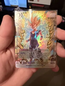 Saiyans Pride Dragon Ball Z Son Gohan Card - Image 1