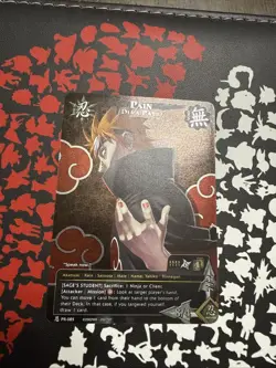 Naruto CCG Pain (Deva Path) PR-085 Foil Card NM/VLP Condition - Image 1