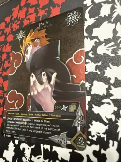 Naruto CCG Pain (Deva Path) PR-085 Foil Card NM/VLP Condition - Image 2