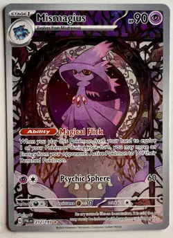 Pokemon Mismagius 212/193 Paldea Evolved Illustration Rare Card NM/MT Condition - Image 1