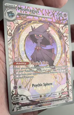 Pokemon Mismagius 212/193 Paldea Evolved Illustration Rare Card NM/MT Condition - Image 3