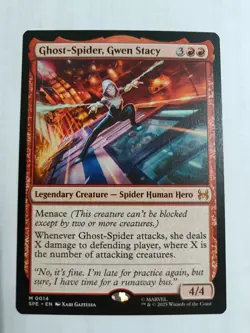 Ghost-Spider, Gwen Stacy MTG Magic Near Mint - Image 1