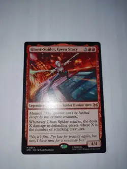 Ghost-Spider, Gwen Stacy MTG Magic Near Mint - Image 2