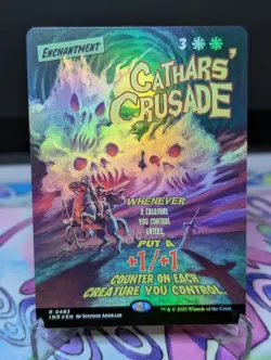 MTG Innistrad Remastered- Cathars' Crusade (Showcase) #483 Foil - Image 1