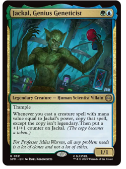 Jackal, Genius Geneticist Marvel's Spider-Man MTG - Image 1