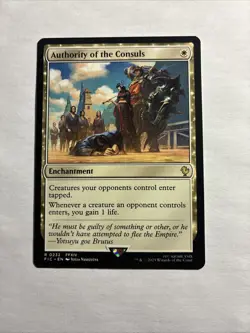 Authority of the Consuls - Commander: FINAL FANTASY MTG Plus Bonus Rare!!! - Image 1