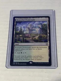 1x Bountiful Promenade - NM CLB MTG Magic The Gathering 348 LC1 - Image 1