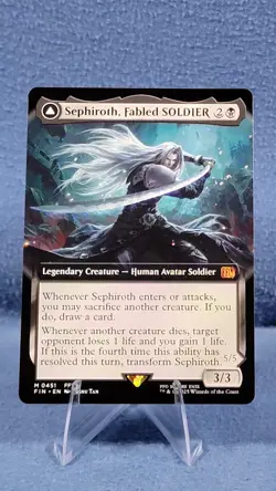 Sephiroth, Fabled SOLDIER (Extended Art) Final Fantasy Regular - Ships In A Box - Image 1