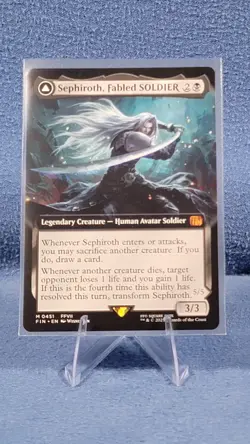Sephiroth, Fabled SOLDIER (Extended Art) Final Fantasy Regular - Ships In A Box - Image 5