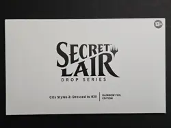 MTG Secret Lair City Styles 2: Dressed To Kill (Rainbow Foil Edition) (Sealed) - Image 1