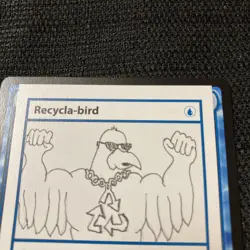 MTG Mystery Booster Convention Edition 2021 Playtest Recycla-bird Pack Fresh - Image 3