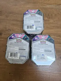 Pokemon TCG V HEROES Tins Set of 3 Espeon, Sylveon, And Umbreon - Image 2