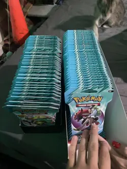 Pokemon Journey Together Sleeved Booster Pack (lot Of 103) - Image 1
