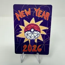 Tag Team Gengar & Piplup Pokemon Fan Art New Year 2026 Set - Image 2