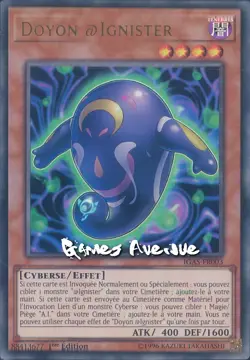 Yu-Gi-Oh ! Doyon @Ignister IGAS-FR003 VF/ULTRA (1ere Edition) - Image 1