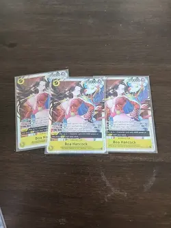 One Piece OPTCG Boa Hancock OP14-112 SR X3 - Image 1