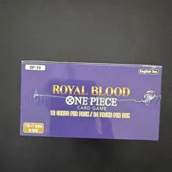One Piece TCG: Royal Blood Booster Box English OP-10 Sealed + 2 Sealed Tins - Image 5