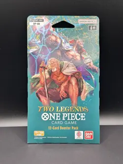 One Piece OP-08 Blister Booster Pack Two Legends, English Lot of 3 - Image 1