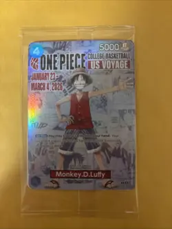 One Piece CCG Monkey.D.Luffy BVB x One Piece Match day ‘25 ST13-003 Gonzaga - Image 3
