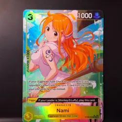 One Piece TCG Pantsie Nami ST29-008 Alt Art Starter Deck Egghead English - Image 1