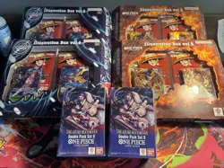 ONE PIECE Illustration Box Vol 4-5 bundle Of 4 + 2 Double Pack Set 9 - Image 1